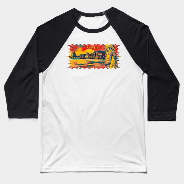 ASSYRIAN Baseball T-Shirt by doniainart